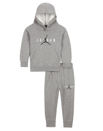 Jordan Infants Jumpman Pullover Hoodie and Joggers Set "Carbon"