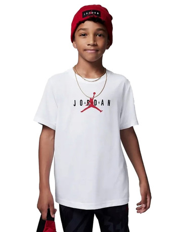 Jordan Kids Jumpman Sustainable Graphic Tee "White"