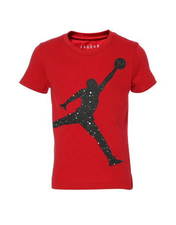 Jordan Kids Oversize Speckle Jumpman Tee "Gym Red"