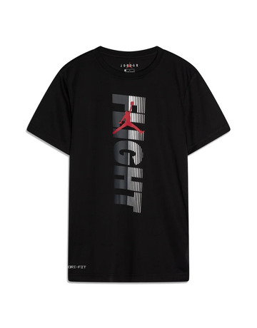 Jordan Kids Static Flight Dri-Fit Tee "Black"