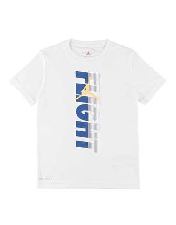 Jordan Kids Static Flight Dri-Fit Tee "White"