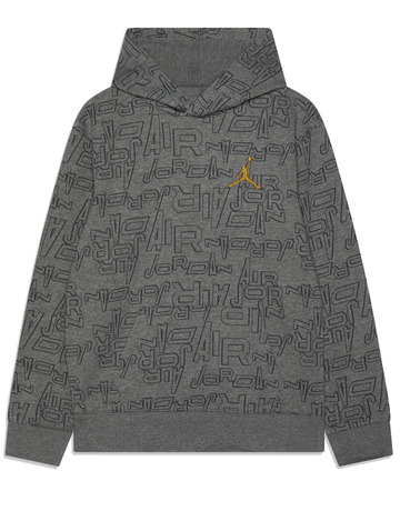 Jordan Kids Take Flight Fleece Pullover Hoodie "Carbon"