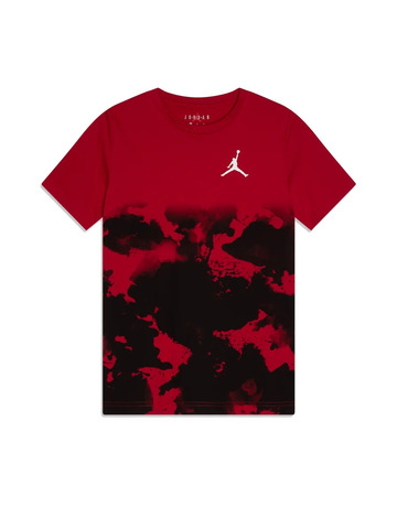 Jordan Kids Watercolor Fade Up Tee "Gym Red"