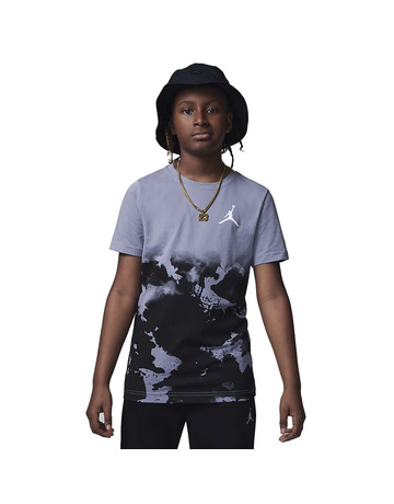 Jordan Kids Watercolor Fade Up Tee "Stealth"