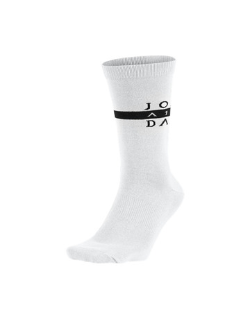 Jordan Seasonal Print Crew (100/white/black)