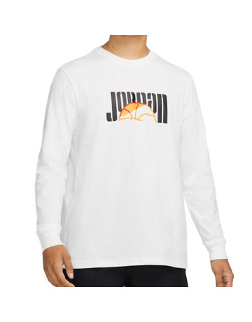 Jordan Sport DNA Long-Sleeve T-Shirt "White""