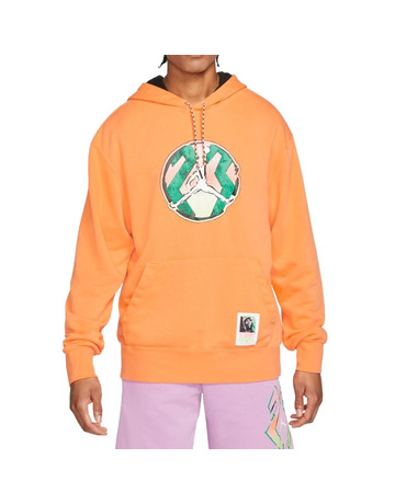 Jordan Sport DNA Men's Washed Pullover Hoodie "Atomic Orange"