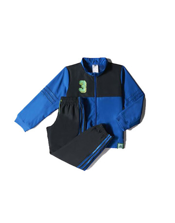Adidas Chándal Niño Team Woven (royal/negro/verde)