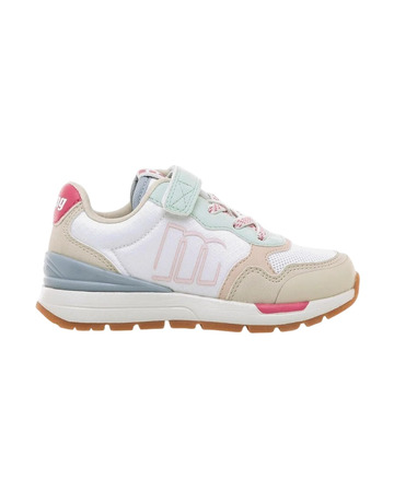 Mustang Junior Sneakers Compact "White-Fucsia"