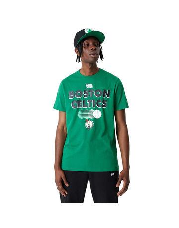 New Era NBA Boston Celtics Team Graphic Tee "Green"