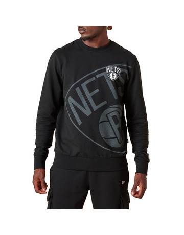 New Era NBA Brooklyn Nets Washed Graphic Sweatshirt