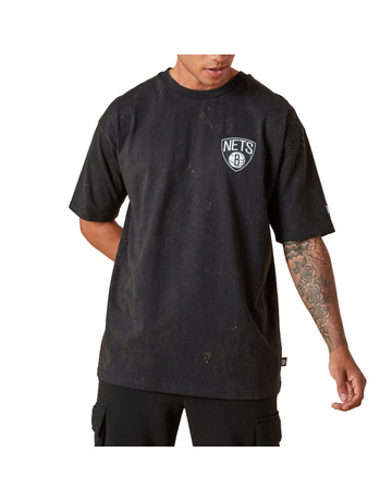 New Era NBA Brooklyn Nets Washed Pack Graphic T-shirt
