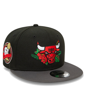 New Era NBA Chicago Bulls Floral 9FIFTY Snapback