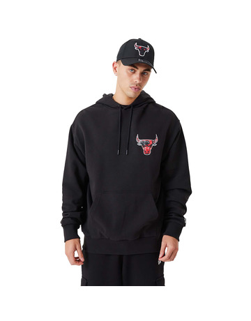 New era Team Logo Po Chicago Bulls Hoodie Black