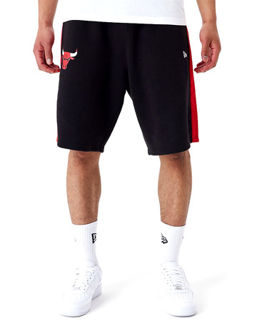 New Era NBA Chicago Bulls Mesh Panel Oversized Shorts