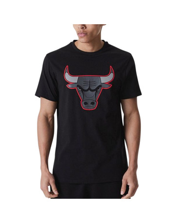 New Era NBA Chicago Bulls Outline Tee "Black"