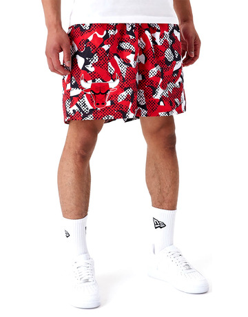 New Era NBA Chicago Bulls Team All Over Print Shorts
