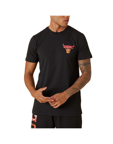 MENS Chicago Bulls NBA Wordmark Black T-Shirt Black  New Era T-SHIRTS,  TOPS & VESTS — Linearinteriorismo