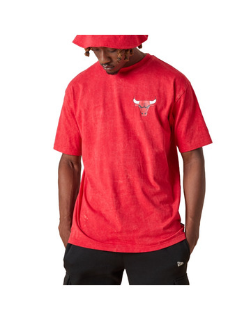 New Era - NBA Chicago Bulls Split Logo Tee Red