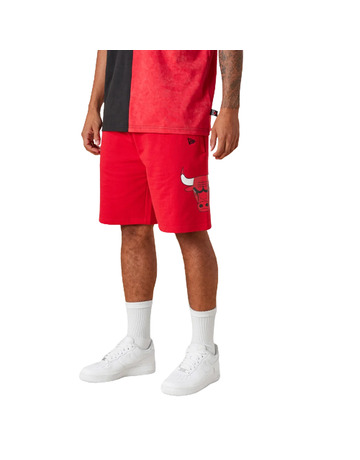 New Era Chicago Bulls NBA Script Mesh Short Sleeve T-Shirt White S Man