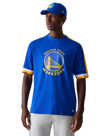 New Era NBA Golden State Warriors Panel Oversized T-Shirt