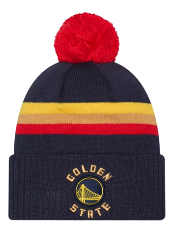 New Era NBA Golden State Warriors Pom-Pon Beanie City Edition 2024