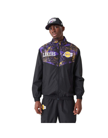 New Era NBA L.A Lakers AOP Panel Track Jacket