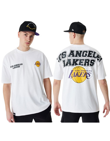 New Era NBA L.A Lakers Large Graphic Oversized T-Shirt