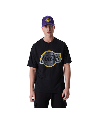 New Era NBA L.A Lakers Outline Mesh Oversized Tee