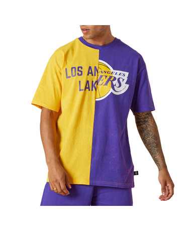 New Era NBA L.A Lakers Split Graphic T-shirt