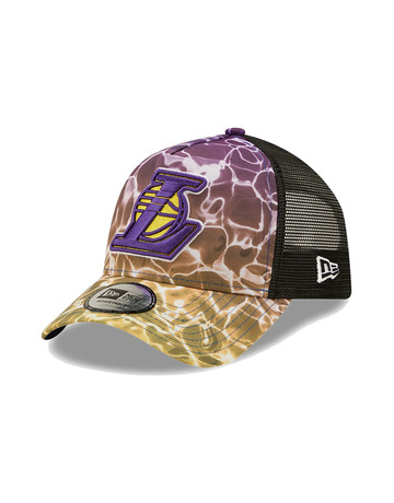 New Era NBA L.A Lakers Summer City 9FORTY E-Frame Trucker