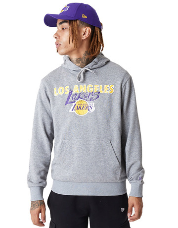 New era MLB Team Logo Los Angeles Lakers Joggers Black