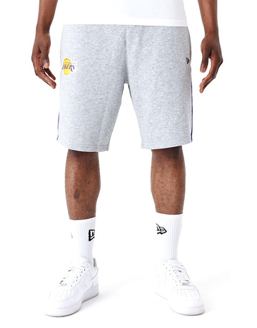 New Era NBA LA Lakers Mesh Panel Oversized Shorts