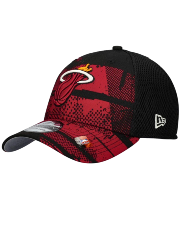 New Era NBA Miami Heat Tip Off 2024 39Thirty  Stretch Fit Cap