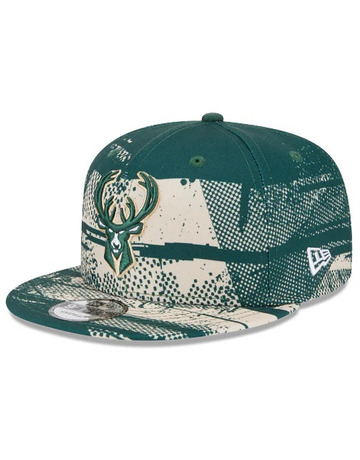 New Era NBA Milwaukee Bucks Tip Off 2024 9FIFTY Snapback Cap