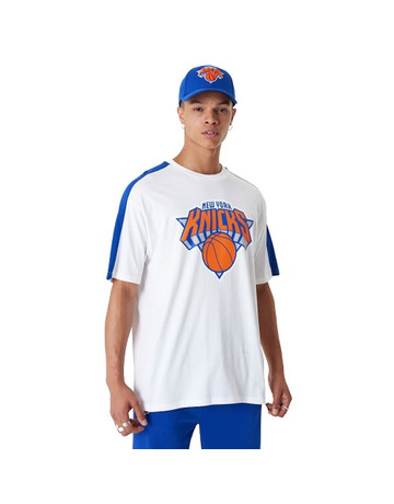 New Era NBA New York Knicks Colour Block Oversized T-Shirt