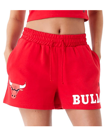 New Era NBA Team Chicago Bulls Logo Womens Shorts