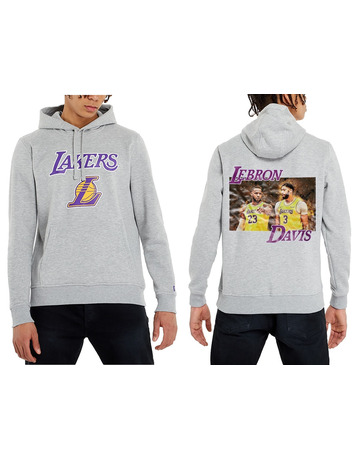 New Era NBA Team Logo L.A Lakers Po Hoody "Lebron-Davis"