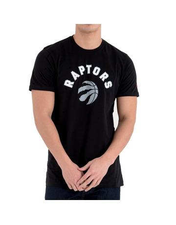 New Era Team Logo Toronto Raptors Tee "Black"