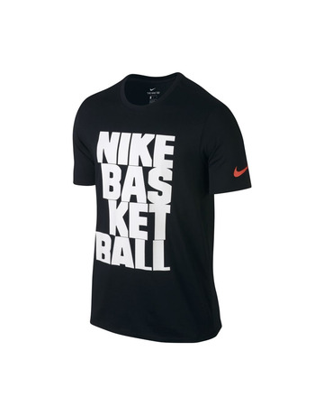 Nike Camiseta Dry BB (010/black/white)