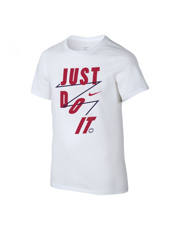 Nike Camiseta Niño "Just Do It" Youth (100/white)