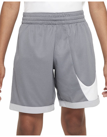 Nike Dri-FIT Basketball Shorts Boys "Smoke Grey"