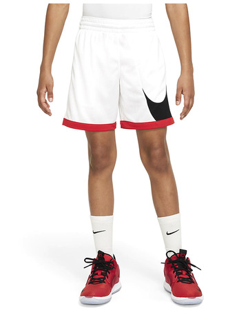 Nike Dri-FIT Basketball Shorts Boys "White"