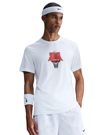 Nike Camiseta Dri-Fit Basketball "White"
