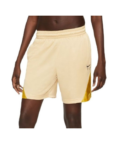 Nike Dri-FIT ISoFly Women´s Basketball Shorts "Sesame-VividSulfur/Black"