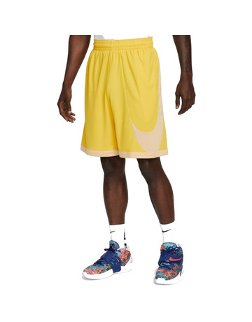 Short Nike Dri-FIT Men's Basketball "Vivid Sulfur-Sesame"