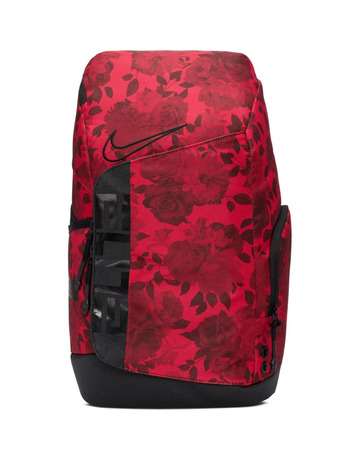 Nike Elite Pro Basketball Printed Backpack (23L) "Red"