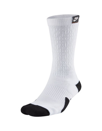 Nike Giannis Elite Basketball Crew Socks "White Black"