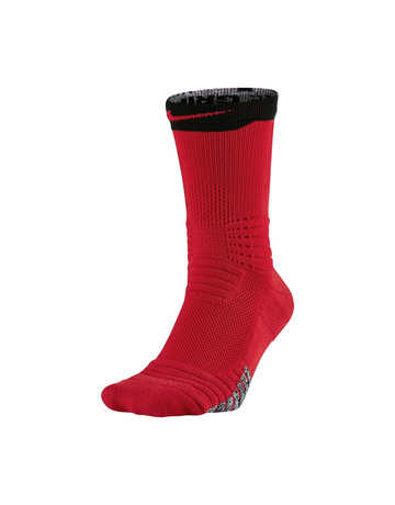 Nike Grip Versatility Crew Basketball Socks Red