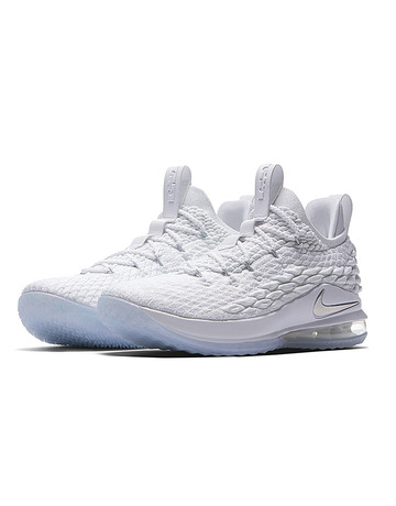lebron xv low white